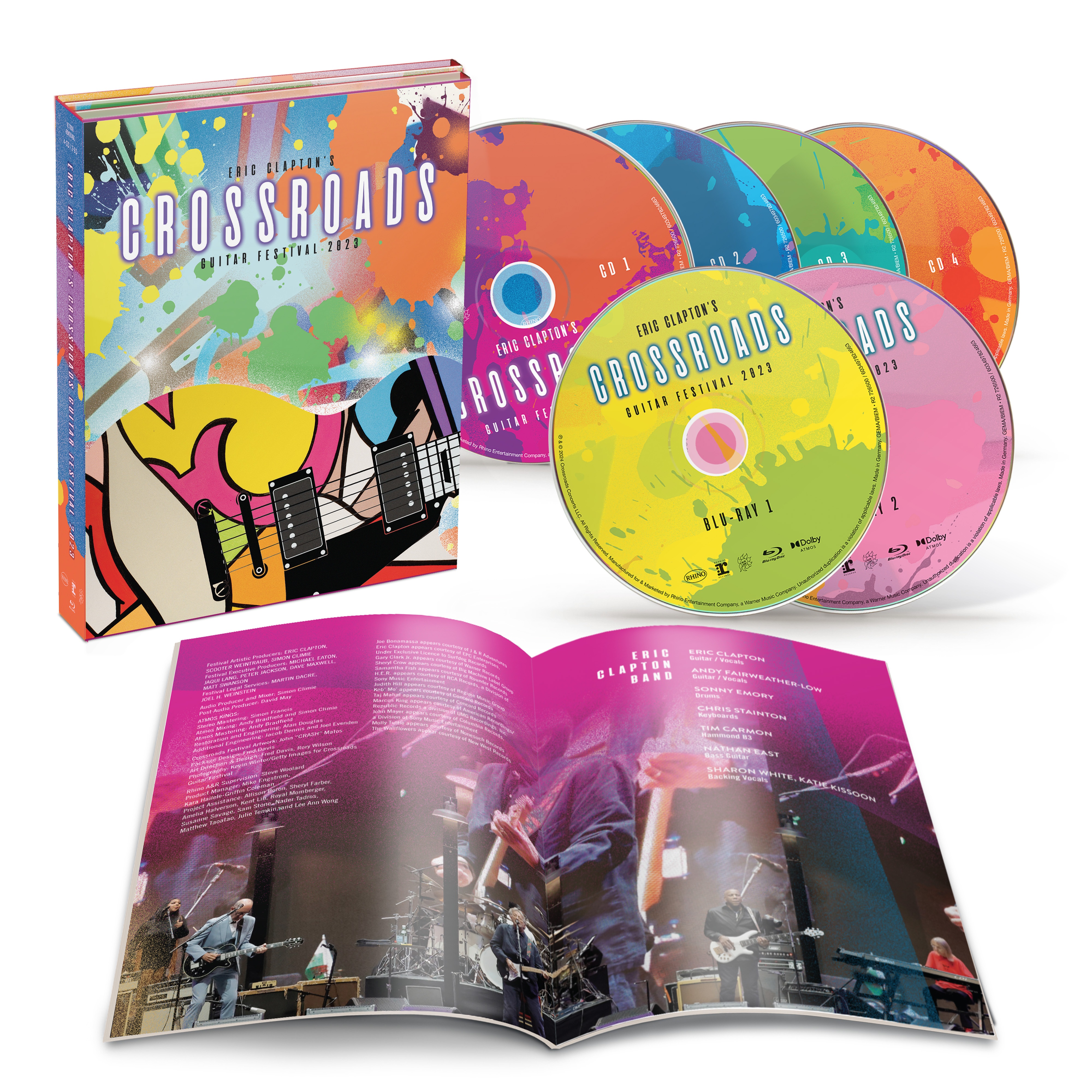 Eric Clapton&rsquo;s Crossroads Guitar Festival 2023 (4CD/2Blu-ray 