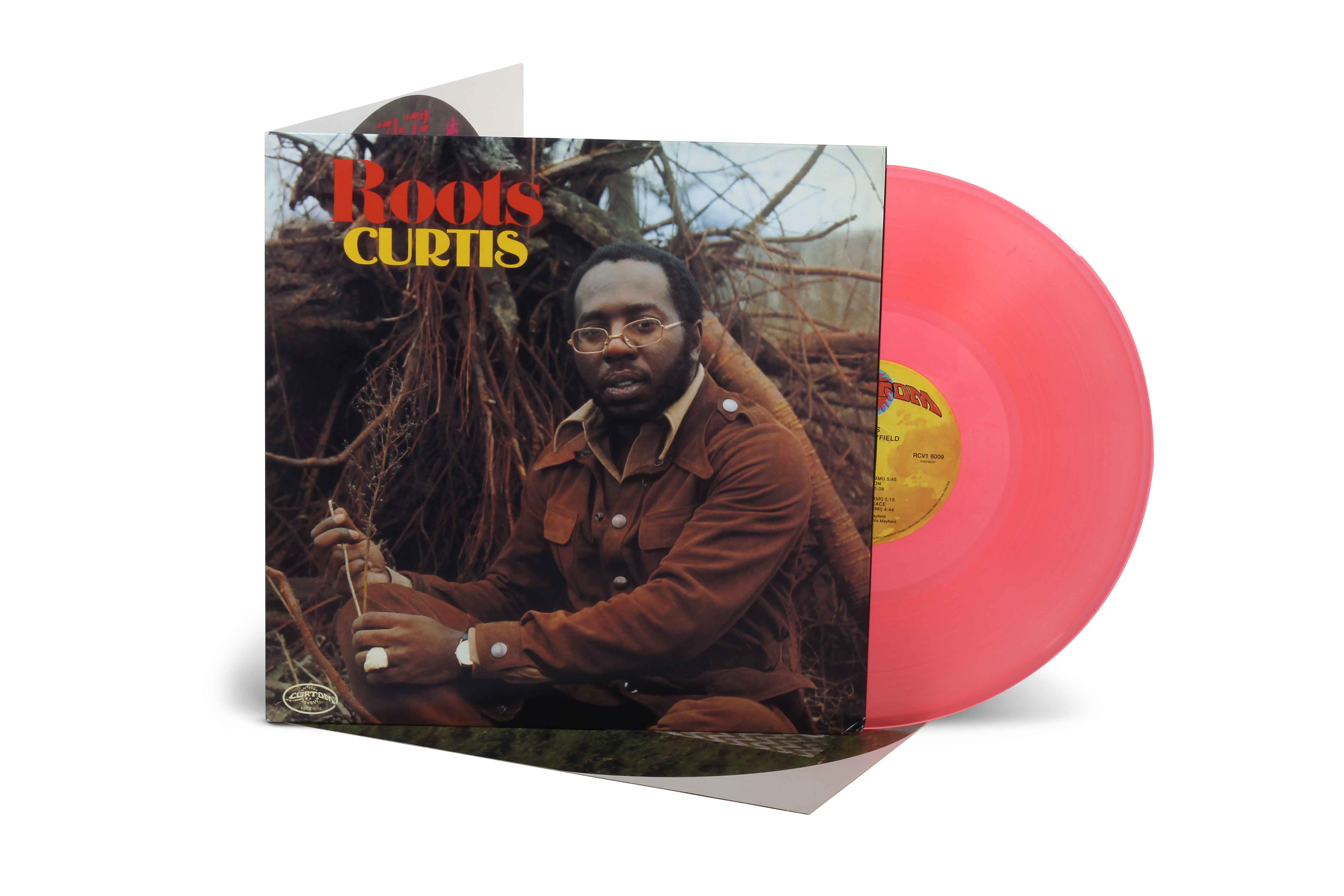 Curtis Mayfield – Roots. Rhino Orange Coloured Vinyl LP